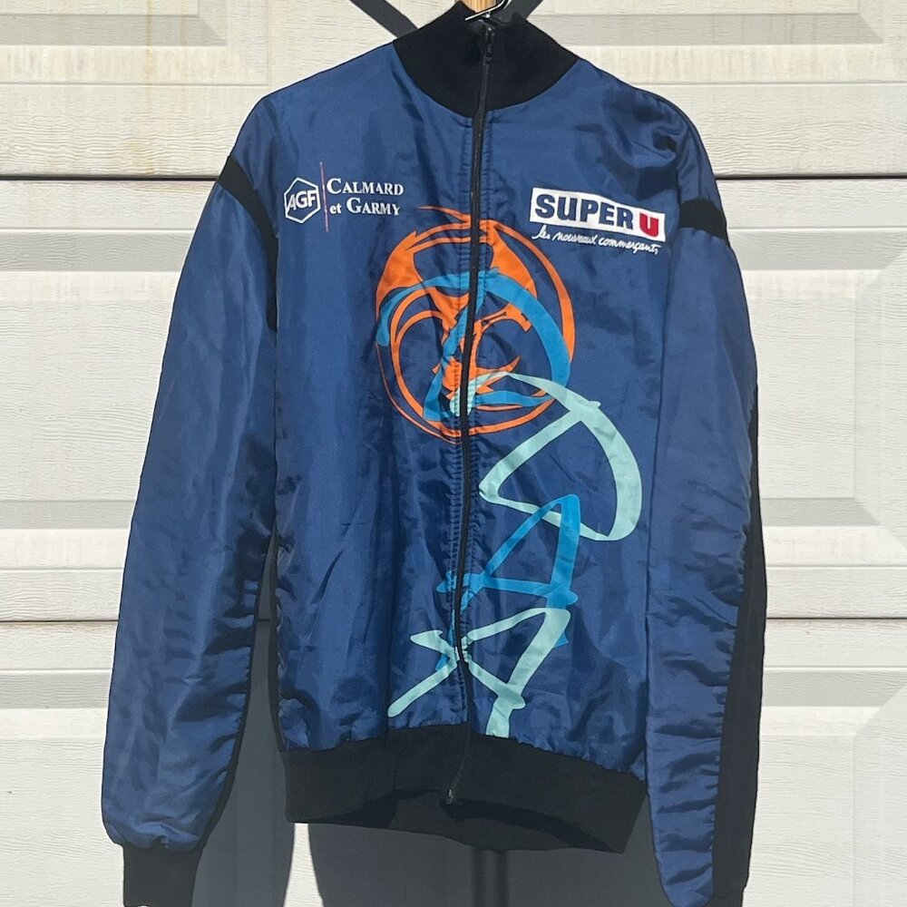 Blue Bomber Jacket